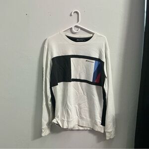 BMW Crewneck Sweater - White and Black